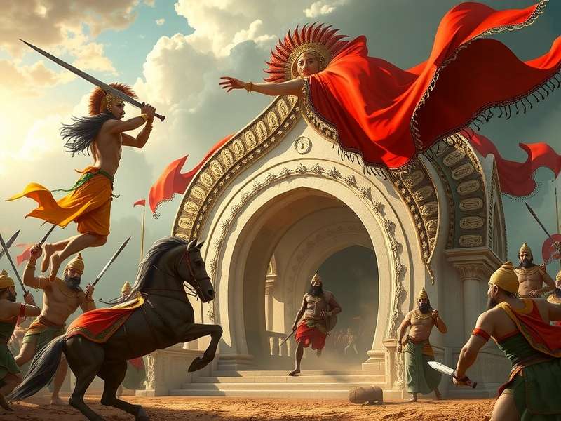 Satavahana Supremacy Battle Scene